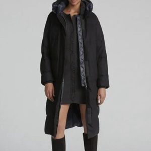 rag & bone Black Puffer Coat
